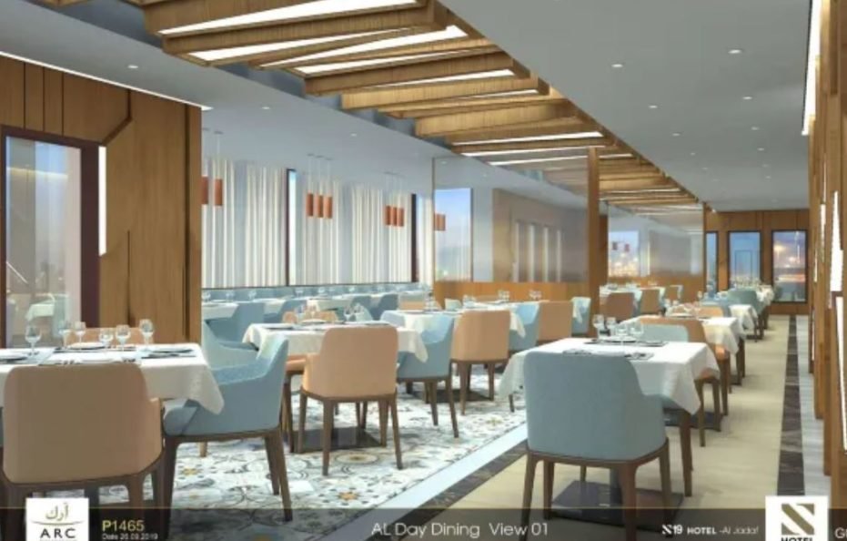 S19 Hotel-Al Jaddaf Metro Station